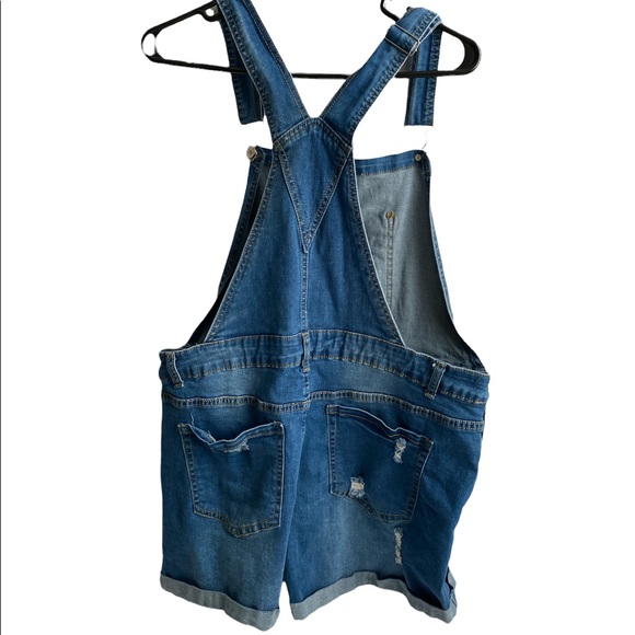 Distressed Overalls - Picture 5 of 7